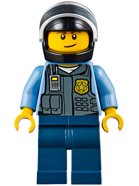 Минифигурка Lego Police Officer - Juniors cop056 U